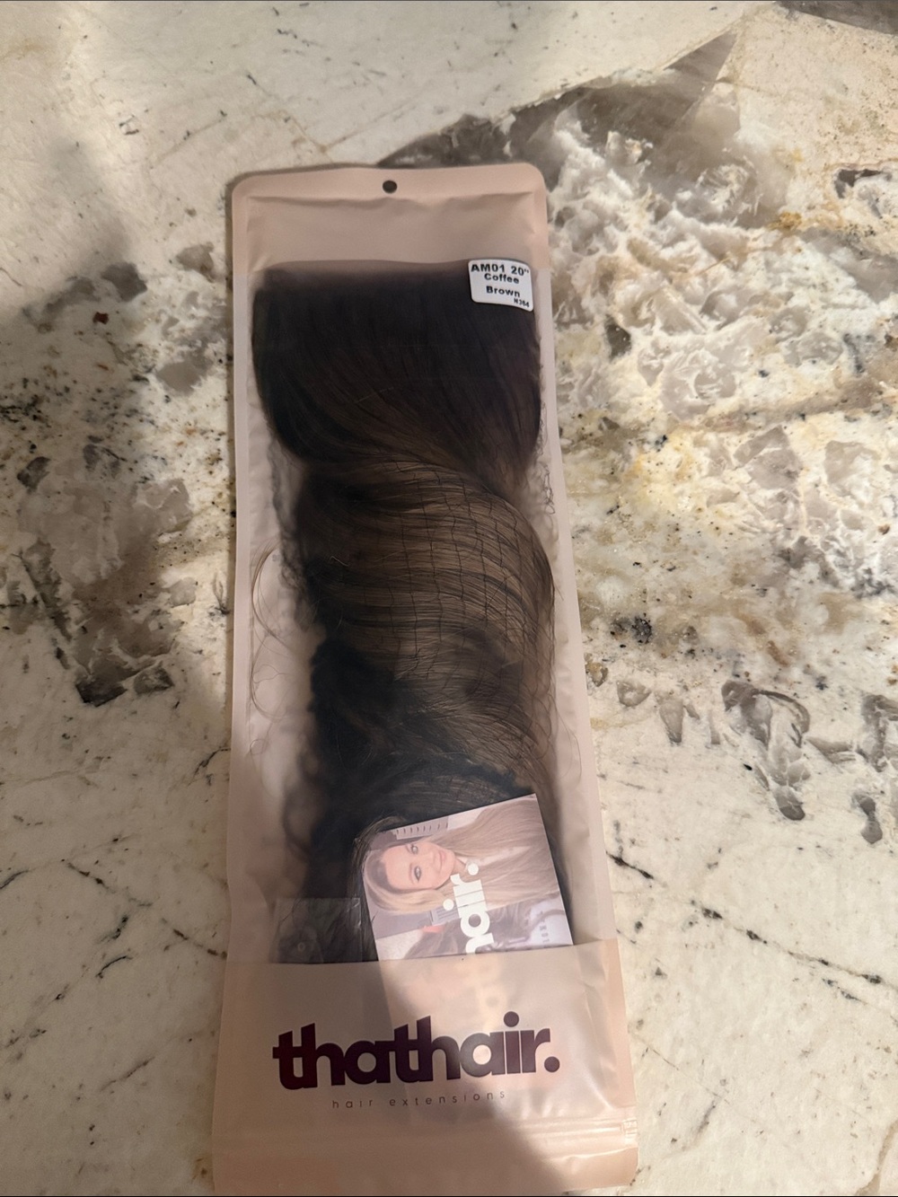 Women's Clip-In Hair Extension - Coffee Brown